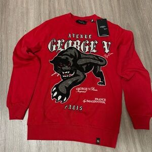 NWT Men George V Designer Sweater
